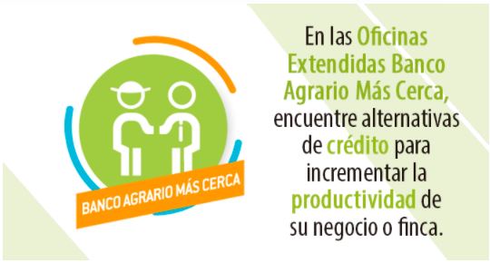 Banco Agrario más cerca