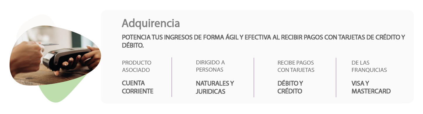 descripción adquirencia