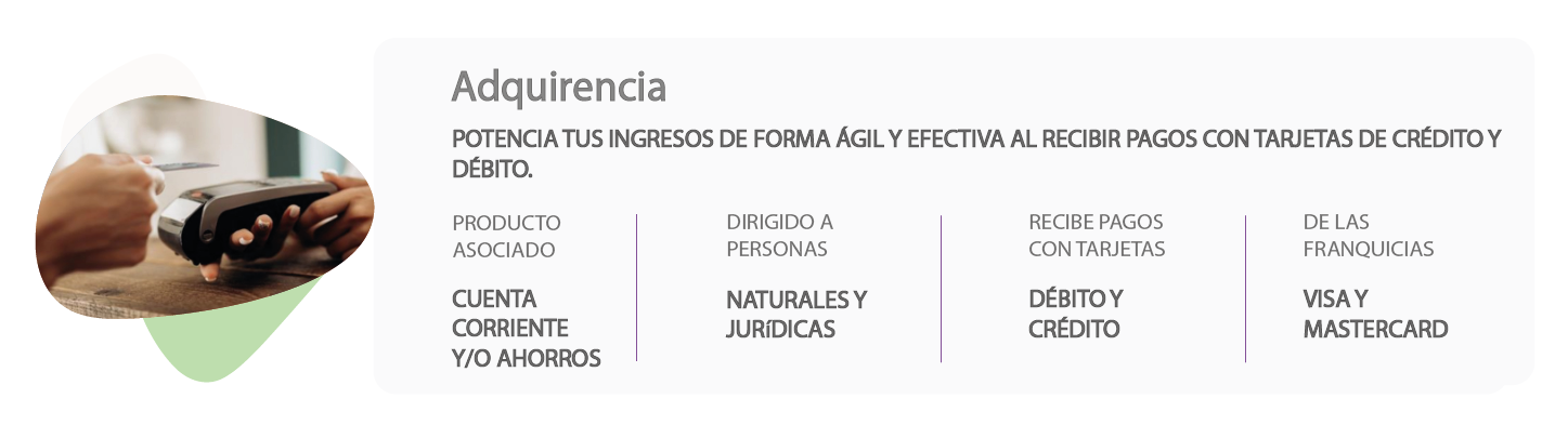Beneficios adquirencia