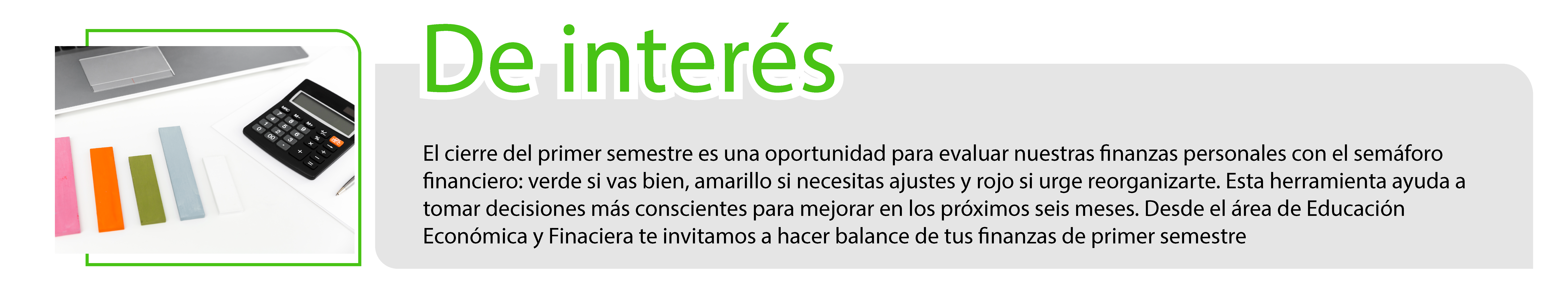 de interés