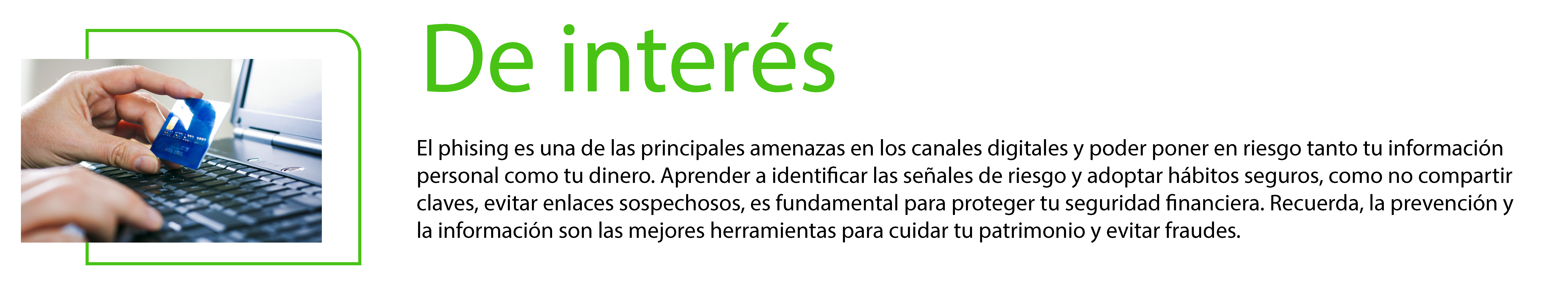 Banner sección de interés