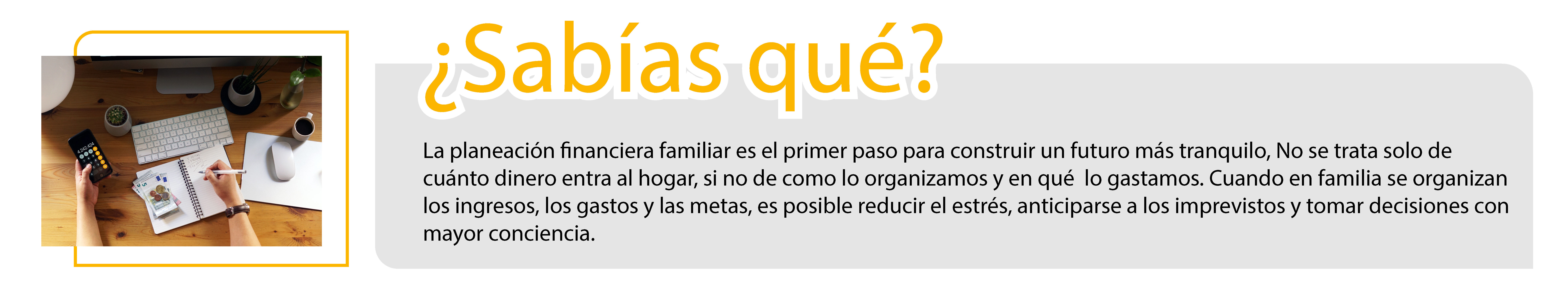 Banner sección Sabías qué