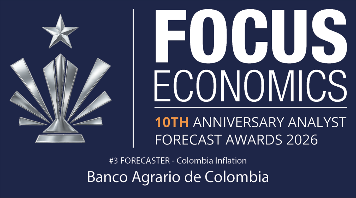 Focus Economics otorga premio al Banco