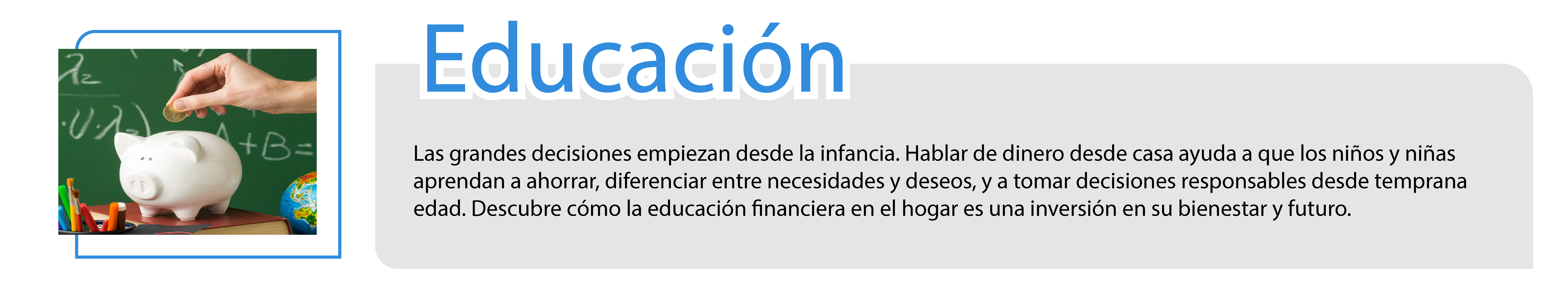 Banner sección Educación