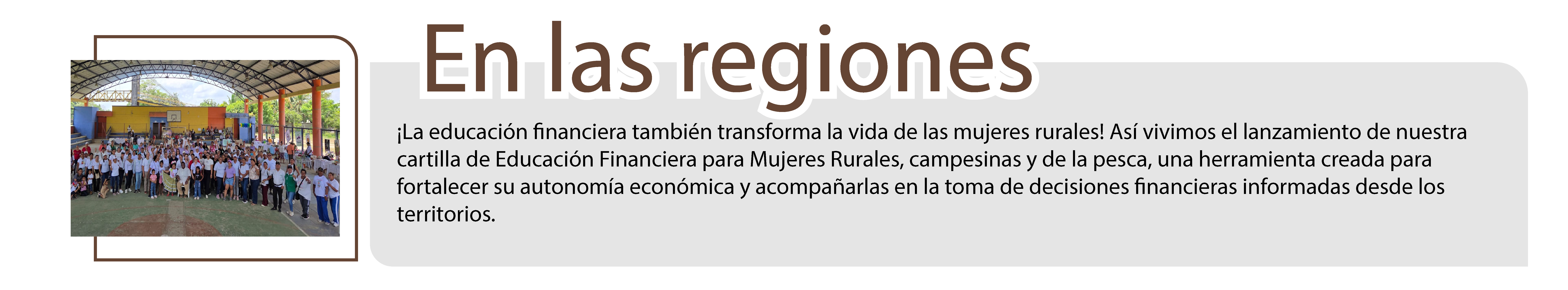 Banner sección En las regiones