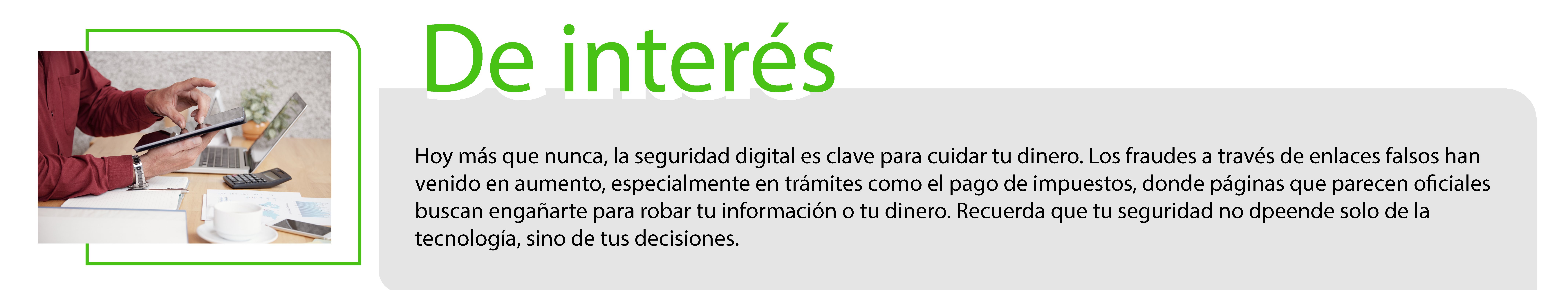 Banner sección de interés