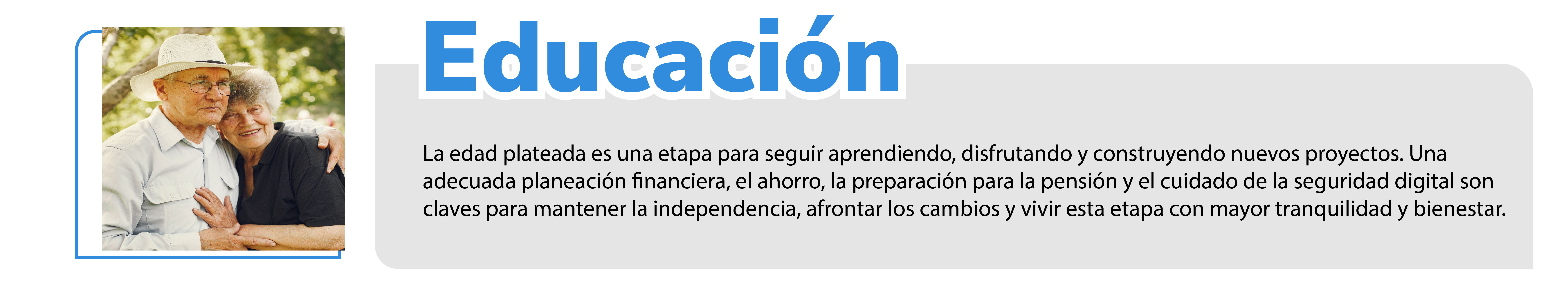 Banner sección Educación