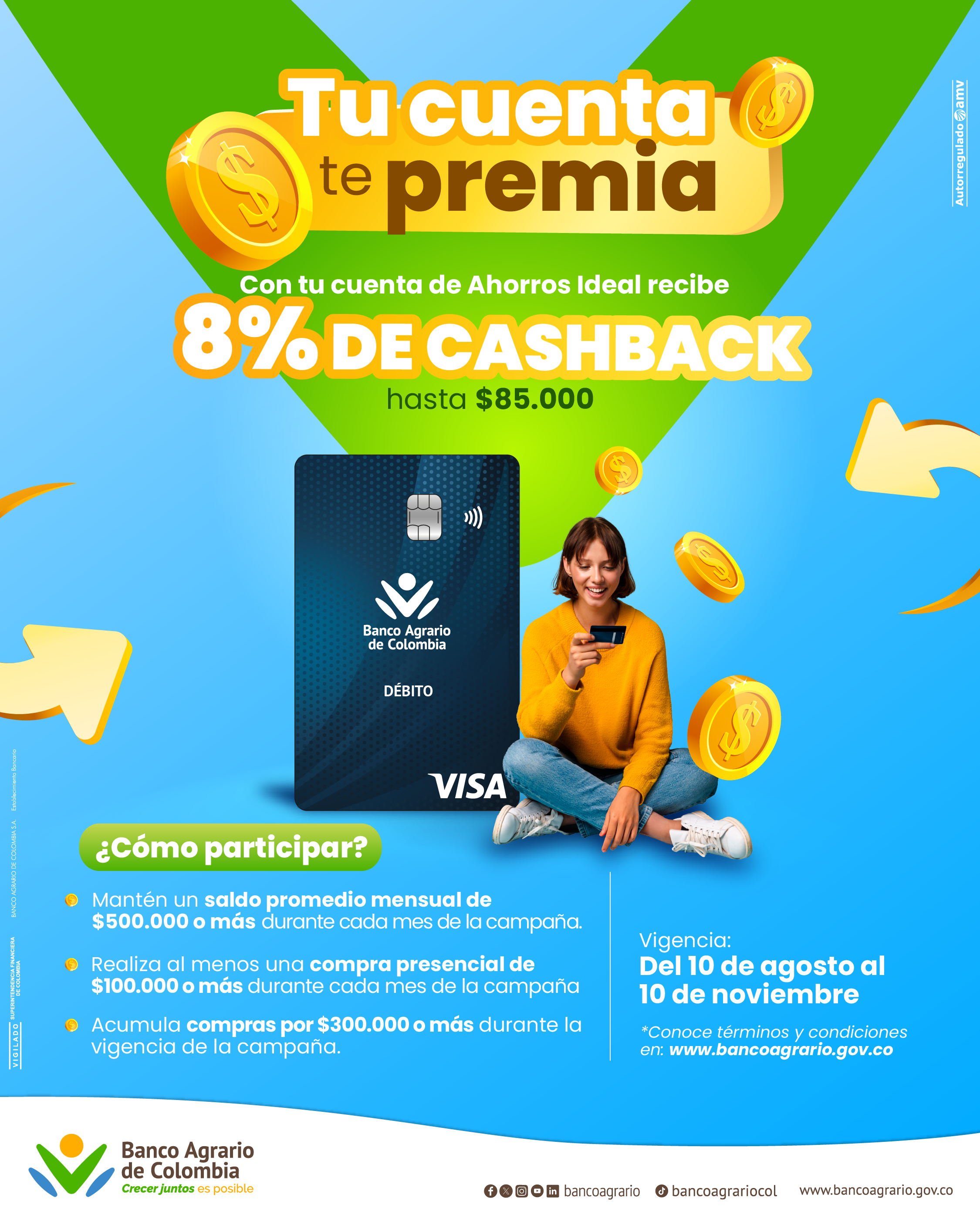 Tu cuenta te premia 