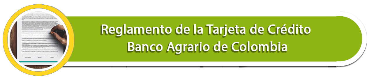 reglamento tarjeta de credito