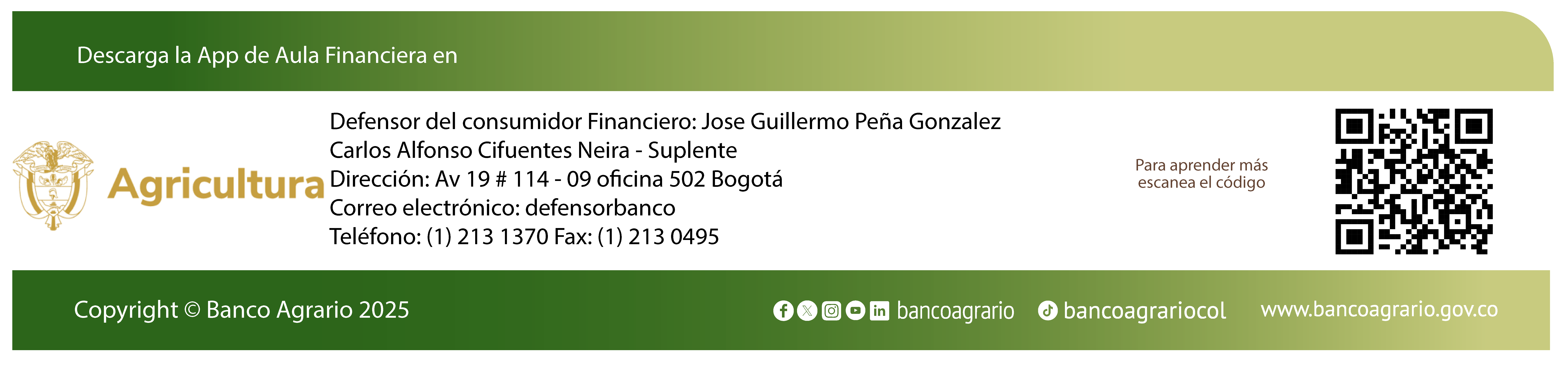 Descarga la app de aula financiera
