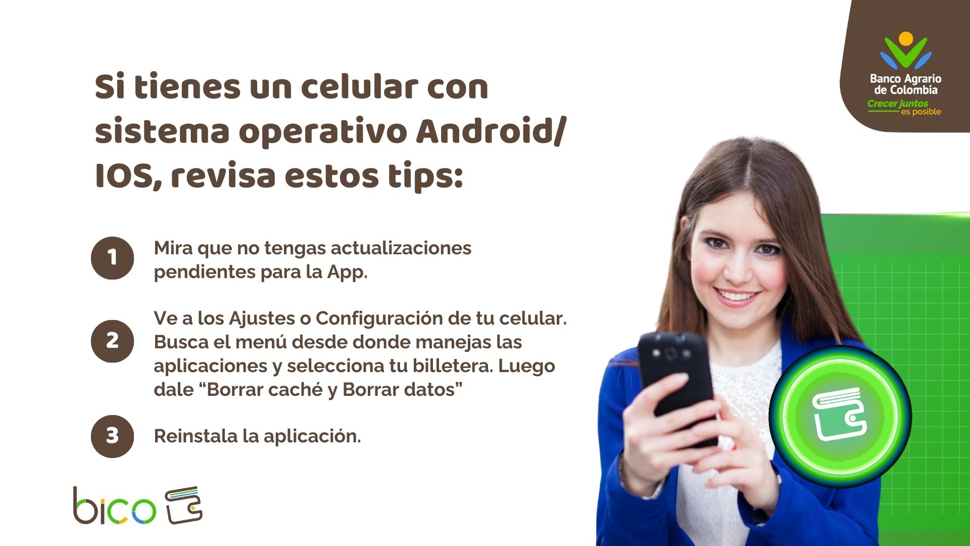 Problemas en BICO relacionados con mi tipo de celular 