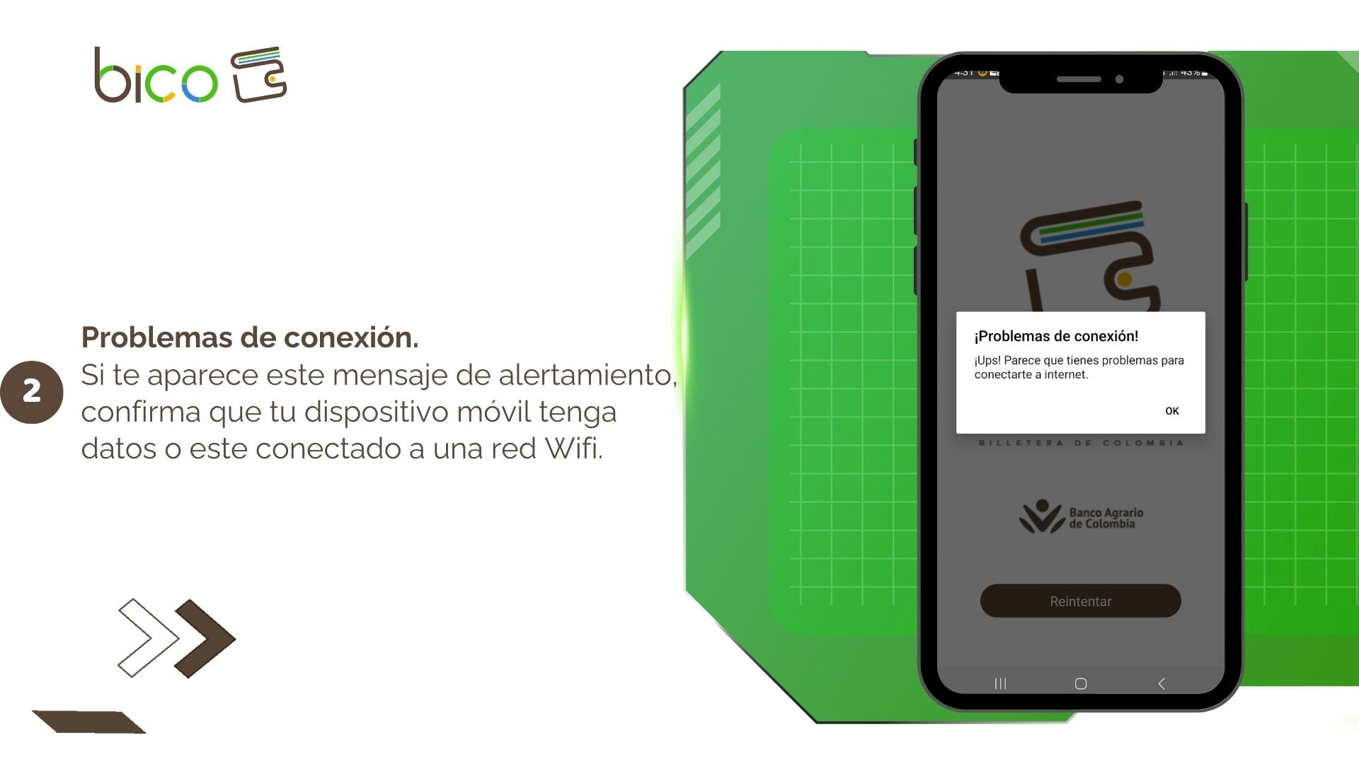 problemas de conexion