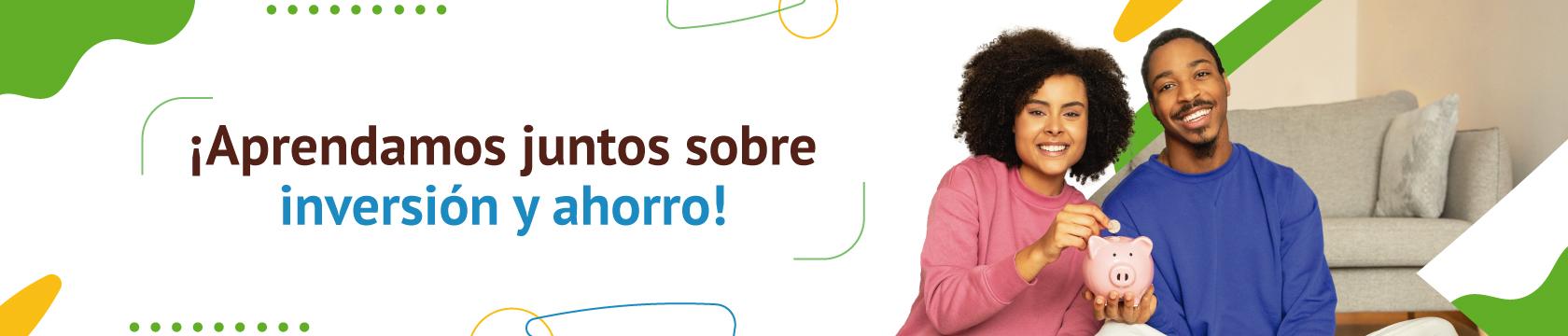 Una pareja feliz y tranquila porque sabe ahorrar e invertir