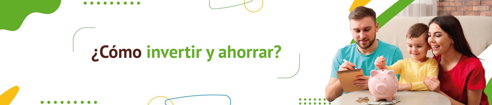 Una familia feliz y tranquila porque invierte y ahorra para su futuro