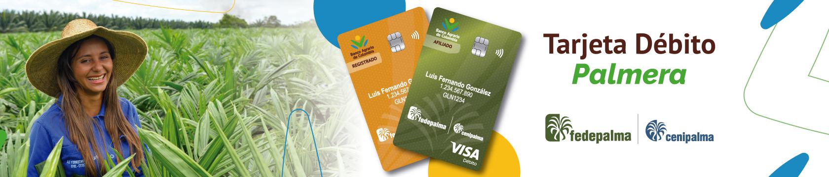 Tarjeta Débito Palmera