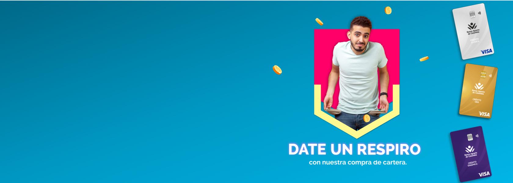 Compra de cartera con tarjeta de credito