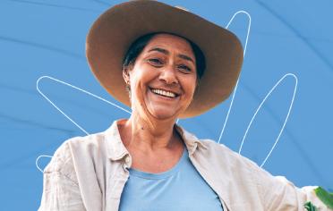 Mujer sonriendo