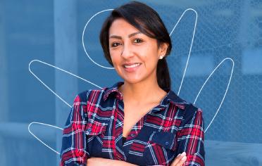 Mujer sonriendo