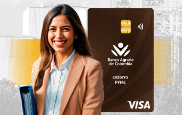 Hombre sonriendo crédito empresas 