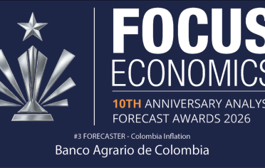 Focus Economics otorga premio al Banco